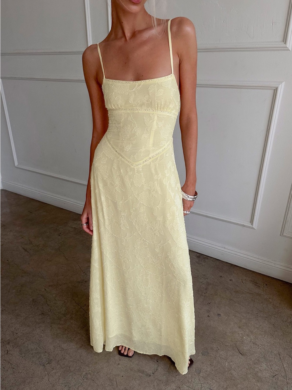 Princess Polly Yellow Maxi